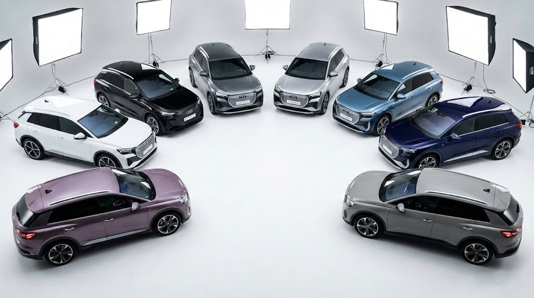 Цвета Audi Q4 e-tron