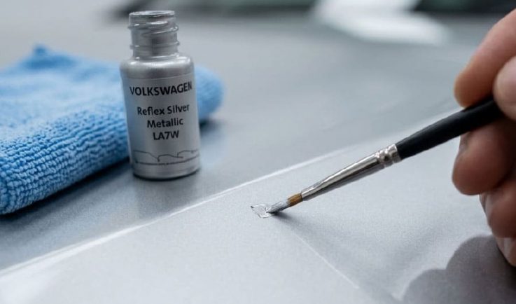 Код краски LA7W на Volkswagen: как устранить сколы и царапины своими руками